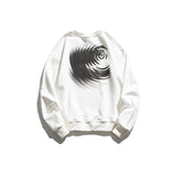 Crew Neck Sweatshirts for Men Men's Autumn Sweater Loose Solid Color Personalized Printed round Neck