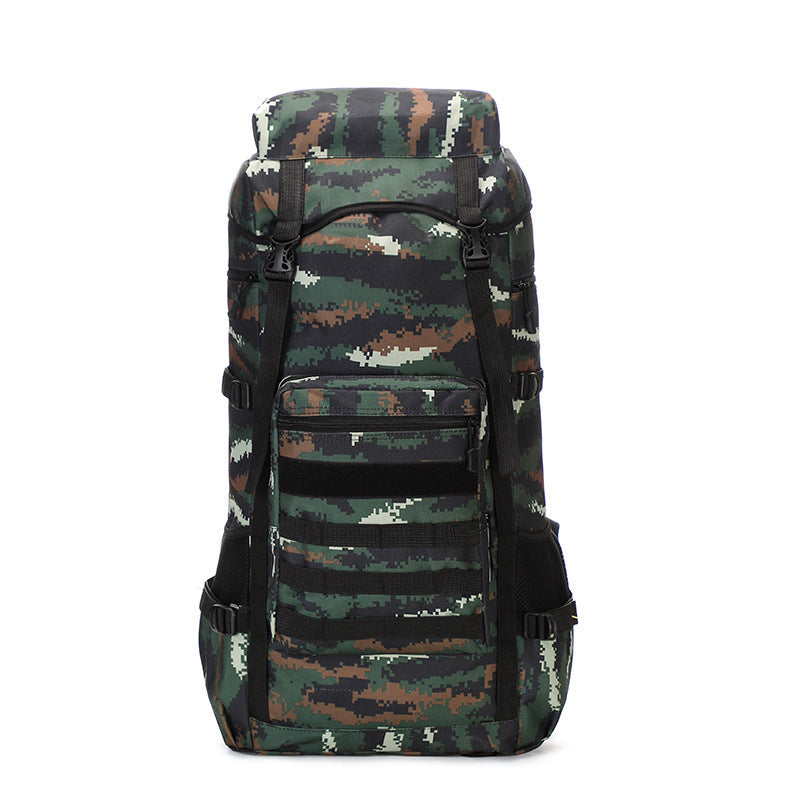 Hiking Backpacks 70 L Camouflage Hiking Backpack Men's Large Capacity Backpack