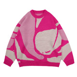 Man Fall Outfits Crew Neck Pullover Sweater Men and Women Loose Leisure All-Matching Couple Sweater Tide