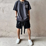 Askyurself T Shirt Loose round Neck Men's and Women's Short Sleeve T-shirt