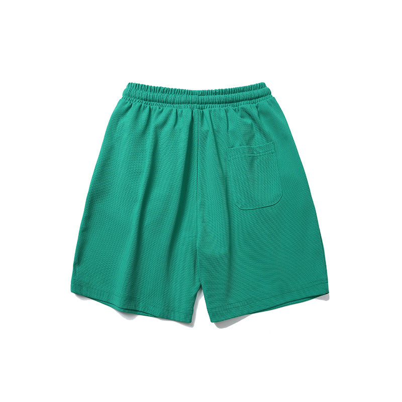 Men Shorts Summer Men's Solid Color Simple Casual Pants
