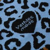 Men Sweater Leopard Jacquard Sweater Coat Men's Cardigan Sweater