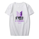 BTS Proof T Shirt Short-Sleeved T-shirt Men's and Women's Tops Summer Wear