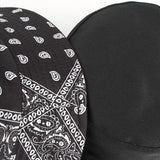 Bucket Hat Fishing Cap Cotton Print Fisherman Hat Printing Outdoor Sun-Shade Sun Protection Bucket Hat