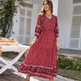 Gypsy Style Dresses Holiday Swing Dress