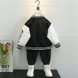 Toddler Boys Jackets Boys' Coat Jacket Baseball Uniform Spring and Autumn