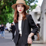 Interview Suit Women's Suit Jacket Women's Spring and Autumn Leisure Suit