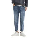 Men Jeans Straight Jeans All-Match Casual
