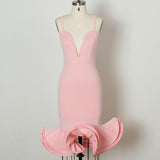 Lady Gaga Dress Sexy Strap Tight Evening Dress
