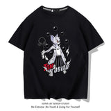 Tom And Jerry T Shirt Loose Half Sleeve