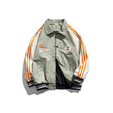 Man Fall Outfis Autumn Street Sports Baseball Uniform Men's Hip Hop Loose Couple Casual Jacket