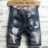 Men Jorts Jeans Men's Summer Shorts plus Size