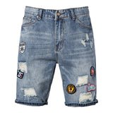 Men Jorts Shorts Men's Casual Fashion Men's Slim Shorts