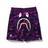 Bathing Ape Shorts Shark Shorts for Men and Women Camouflage Outwear Casual