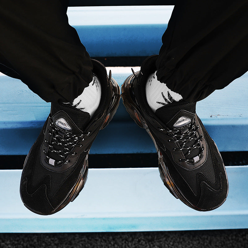 Men's Sneakers Fashionable Men's Shoes Sneakers Soft and Lightweight Coconut Shoes Platform Height Increasing