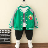 Toddler Boys Jackets Boys' Baseball Jacket Coat Spring, Autumn and Autumn Clothing