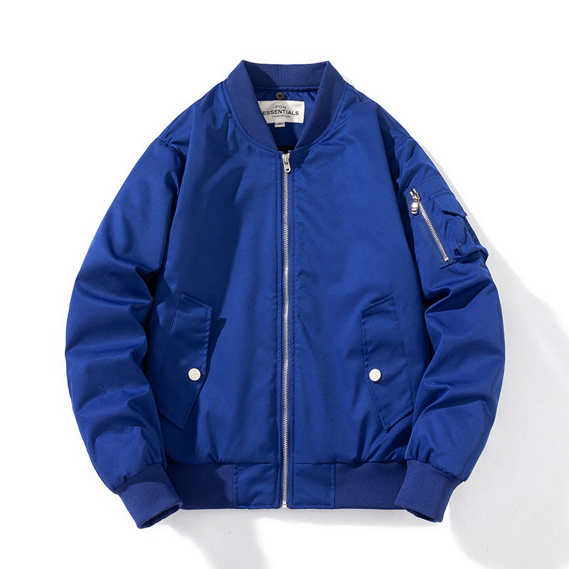 Varsity Jacket Printed Thin Baseball Uniform