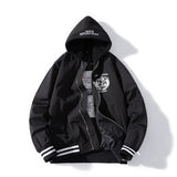 Varsity Jacket Embroidered Flight Suit Baseball Uniform Thin Stand Collar