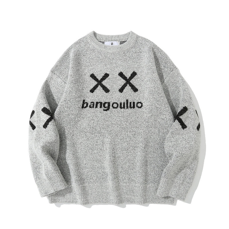 Men Sweater Autumn Loose Pullover