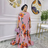 African Dashiki Dress Two-Piece Printed Dress
