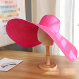 Big Hats Women's Korean-Style Casual Beach Hat Straw Hat