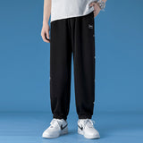 Grey Sweatpants Men's Fashion Brand Ankle Banded Sports Pants Spring and Summer Loose