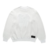 Man Fall Outfits Retro Loose Heart Printing round Neck Sweater Men's and Women's Coat