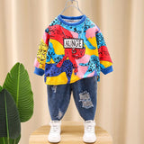 Toddler Boys Sweater Boys Sweater Suit Spring and Autumn