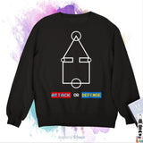 Squid Game Costume Letter Printed Long-Sleeved Top Sweatshirt