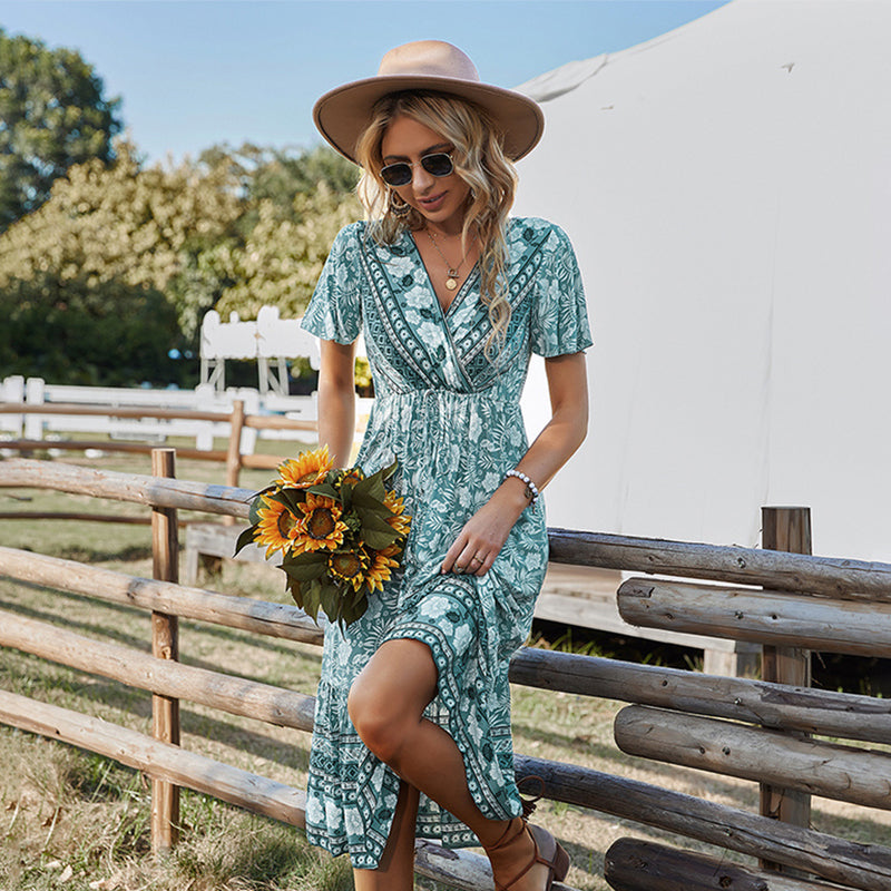 African Dashiki Dress Women's Dress Summer Casual