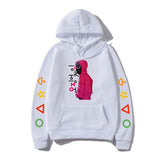 Squid Game Costume Autumn and Winter Loose Casual Hooded Sweater