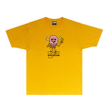 Ice Cream Running Dog T Shirt Loose Printed Audio Rap T-shirt