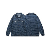 Men Denim Jackets Autumn Denim Jacket Men's and Women's Coats