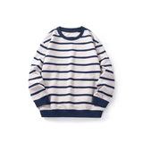 Children Long Sleeve Shirts Spring and Autumn Boy's Hoody Striped Long-Sleeve T-shirt