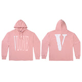 Vlone Hoodie Sweater Men'S Large V Coat Women'S Hooded