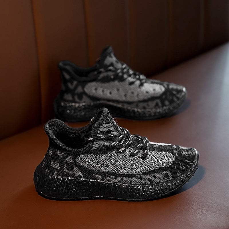 designer Sneaker Shoes Spring Fashion Boys and Girls Shoes Breathable Casual Medium and Large Children's Sneakers