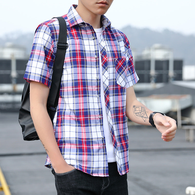 Men Jackets Casual Plaid