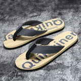 Flip Flops Men's Summer Fashion Outerwear Trendy Unique Non-Slip Outdoor Men's Beach Slippers