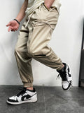 Cuffed Cargo Pants Summer Men 'S Trousers Workwear Casual Pants