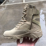 Hiking Shoes Combat Boots High-Top Combat Boots Outdoor Climbing Boots Desert Boots