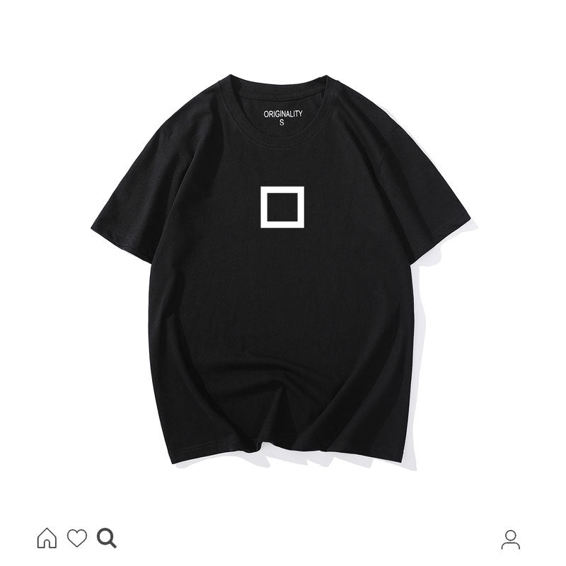 Squid Game Costume sportswear short-sleeved t-shirt top for men and women