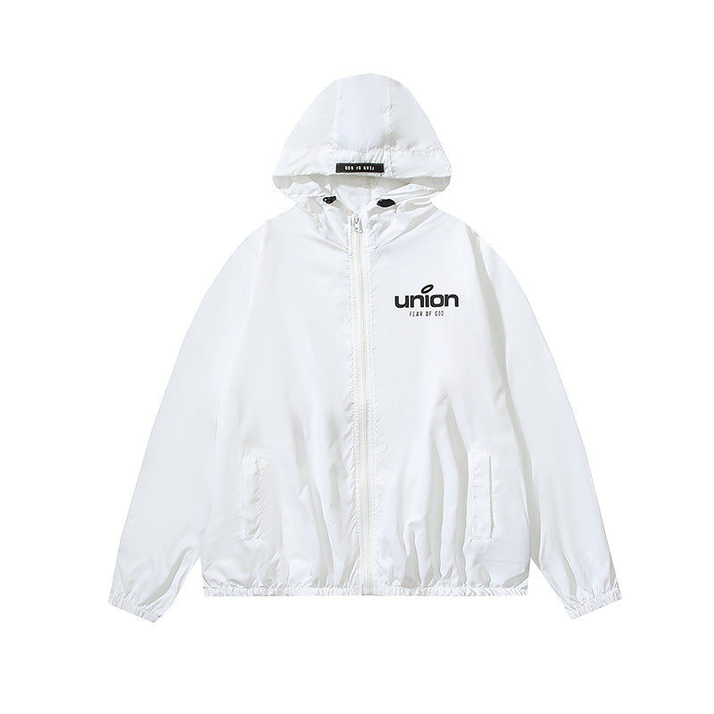 Fog Fear of God Hooded Sun Protection Shirt Spring and Summer Cycling Clothing