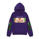 Anime Hoddies One Piece Series Sweater Men Sauron Print Fall Winter Coat