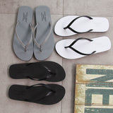 Men's Slides Non Slip Shoes Indoor Outdoor Casual Flip Flops Men's Summer Simplicity Beach Shoes