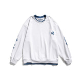 Crew Neck Sweatshirts for Men Men's Autumn Wear Printed Crew Neck Sweatshirt Casual
