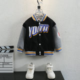 Toddler Boys Jackets Children's Clothing Boys Autumn Clothing Baseball Uniform Jacket