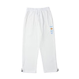 Man Fall Outfis Simple Bear Embroidery Unisex Style Track Sweatpants Loose Street Casual Pants