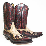Yellowstone Cowboy Boots Men'S Embroidered Shoes Western Cowboy Men'S Boots