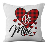 Valentine's Day Pillow Covers 4 Piece Random Styles Together, Holiday Home Gift Pillow Cushion Cover