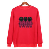 Squid Game Costume round Six Cartoon Print round-Neck Pullover